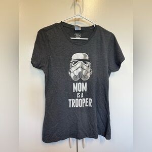 Star Wars “mom is a trooper” T-shirt. Disney, comic con, cosplay. May the 4th